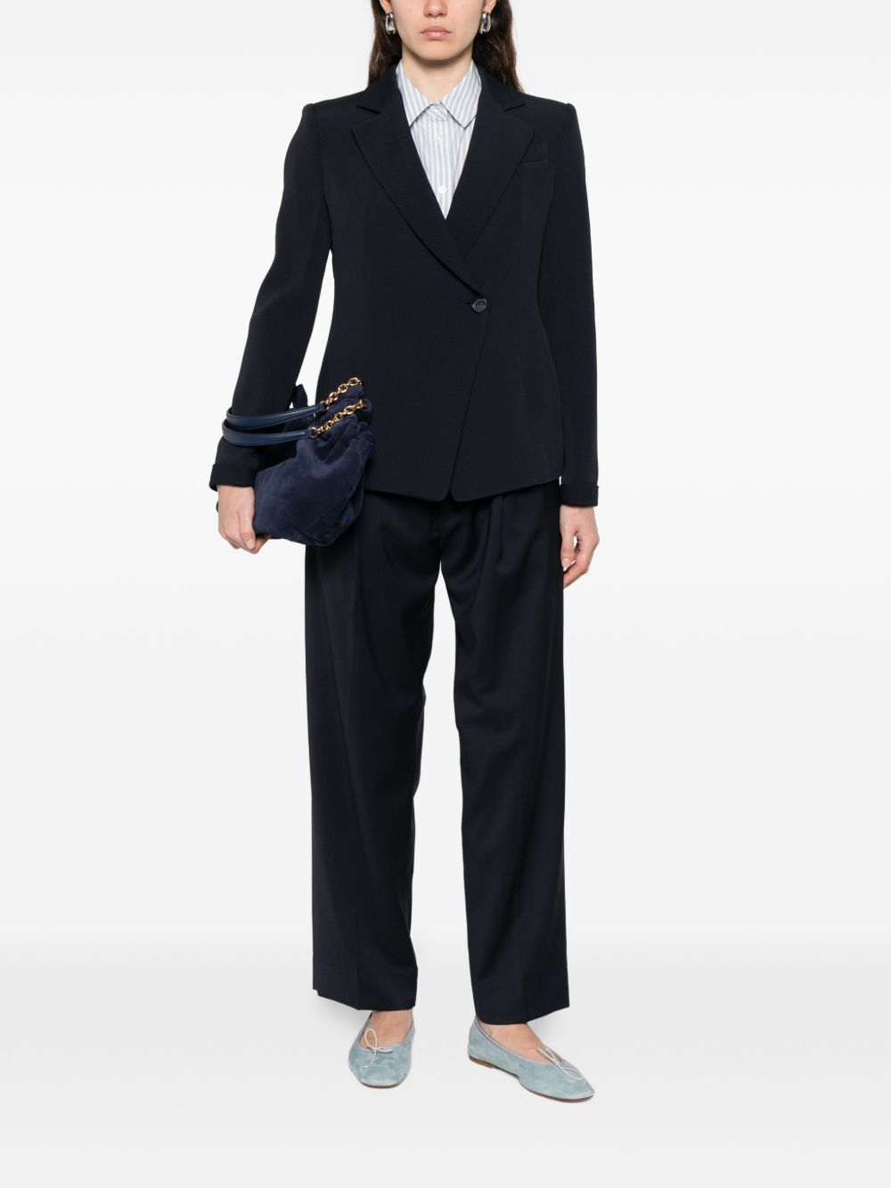 Emporio Armani Double-breasted blazer jacket