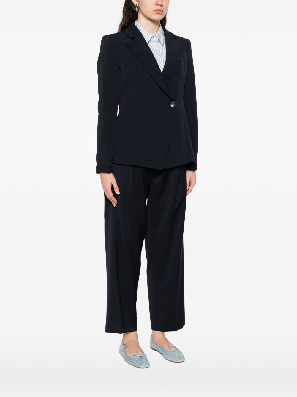 Emporio Armani Double-breasted blazer jacket