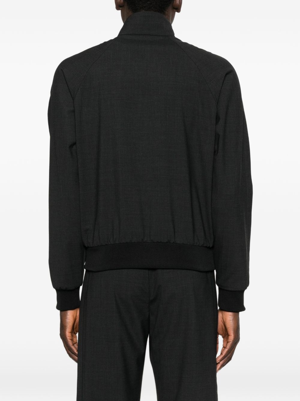 Emporio Armani Wool blend bomber jacket