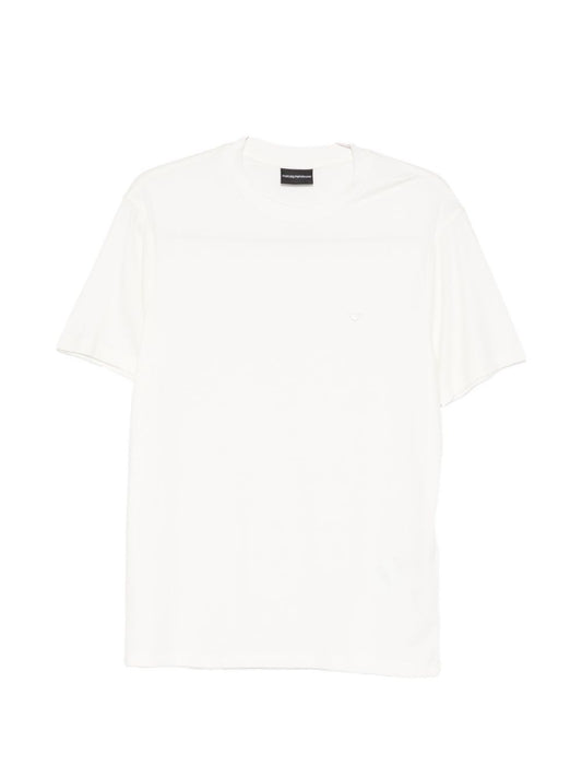Emporio Armani Modal and silk blend t-shirt