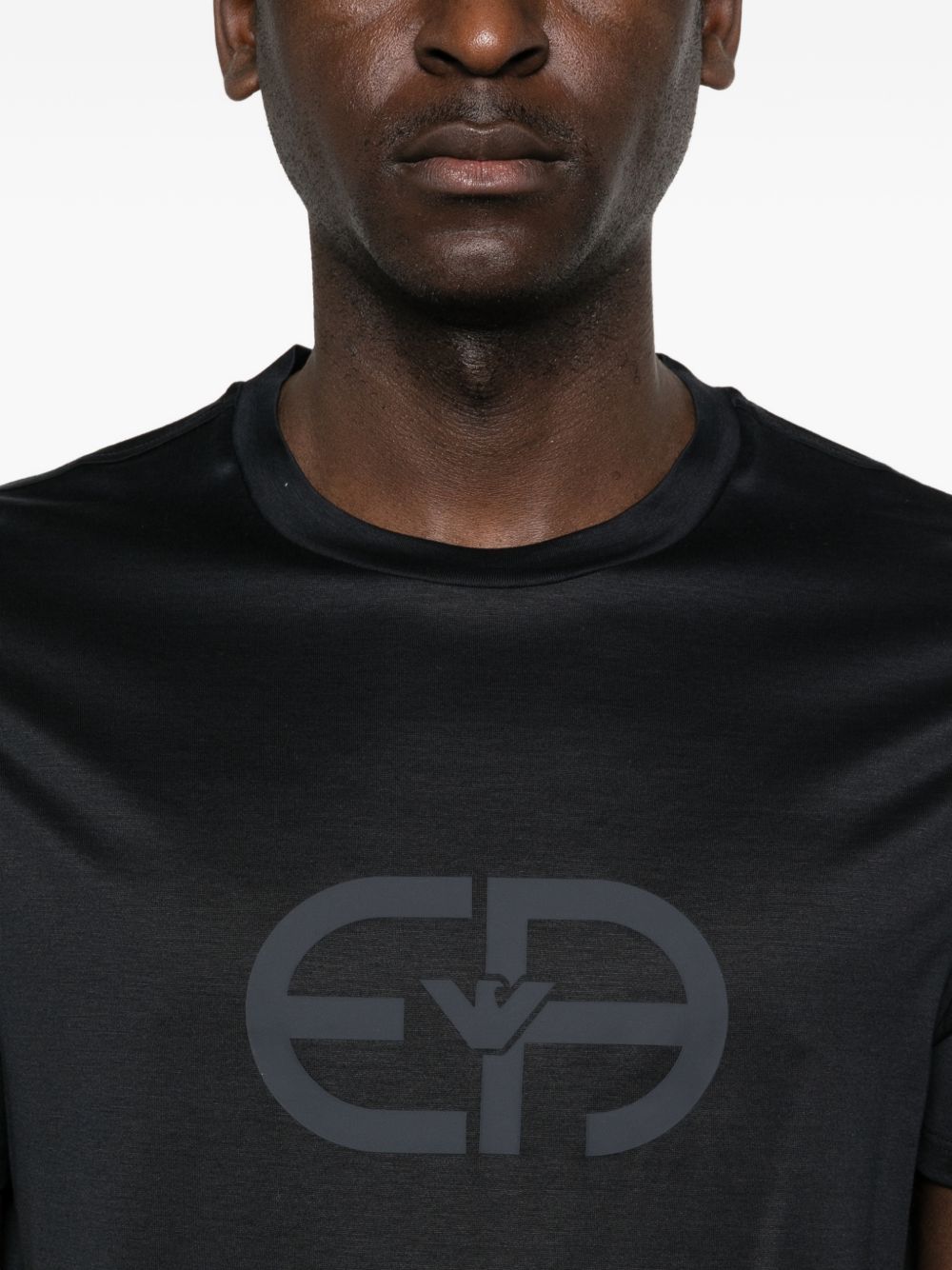 Emporio Armani Logo cotton t-shirt