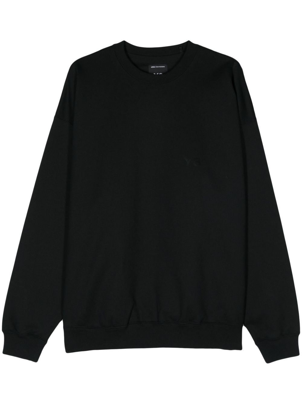 Y-3 Logo cotton sweatshirt