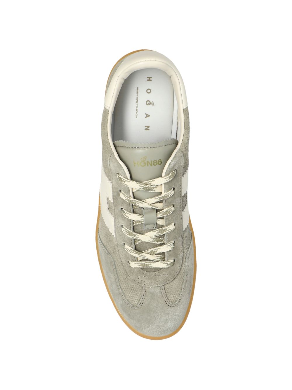 Hogan Cool Suede and Canvas Sneakers.
