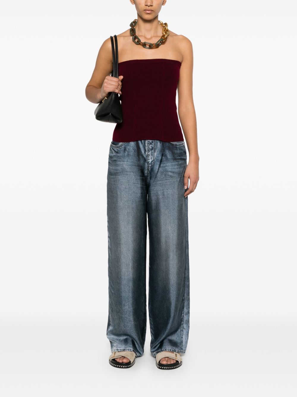Pierre Louis Mascia Silk trousers