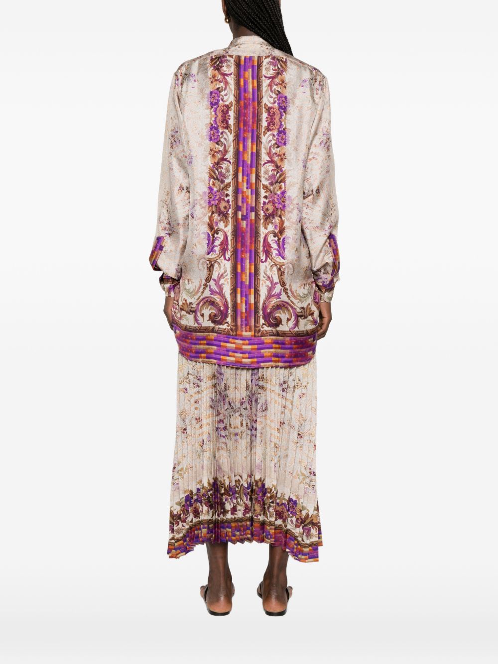 Pierre Louis Mascia Printed silk shirt