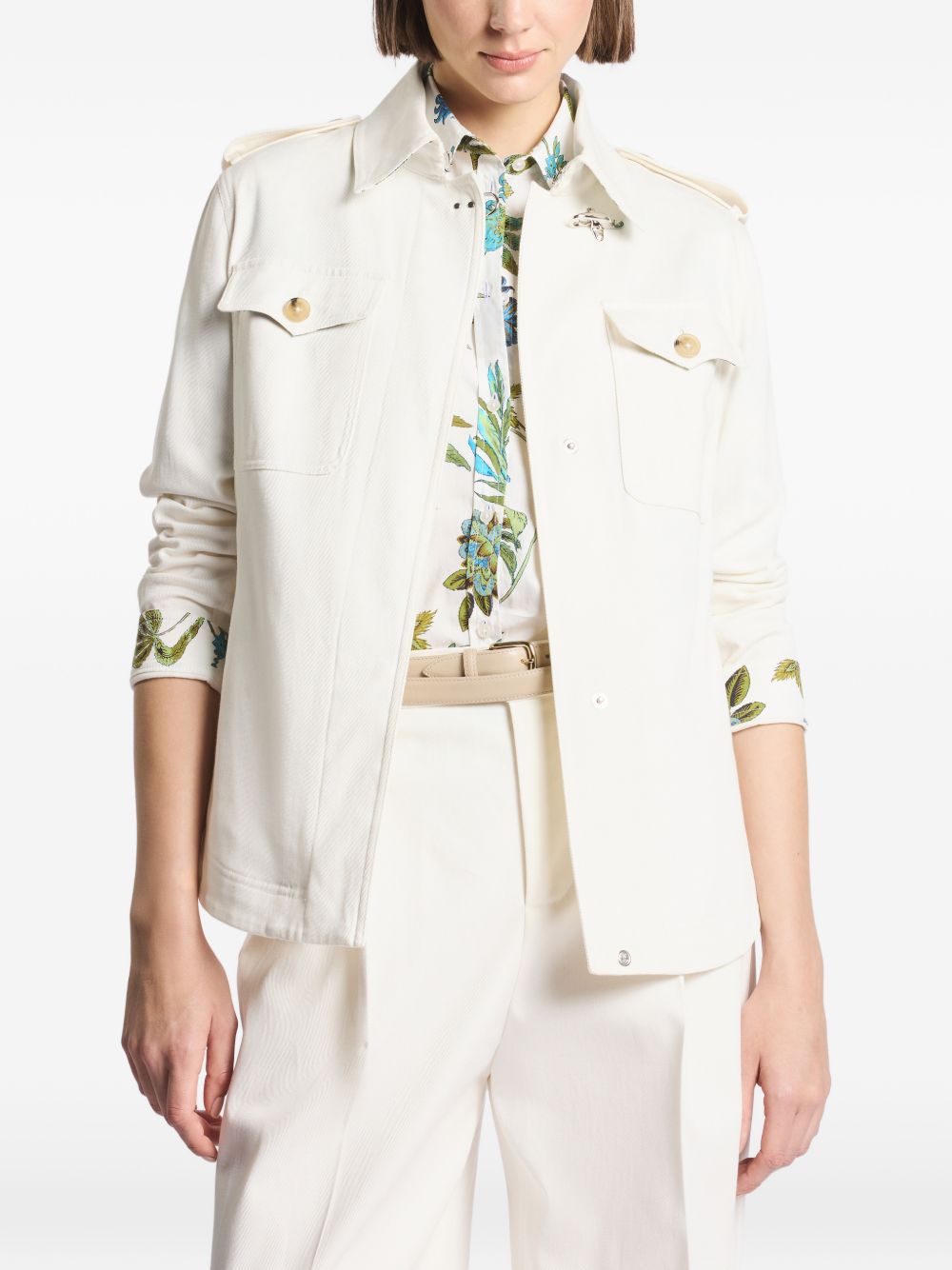 Fay Cotton shirt jacket