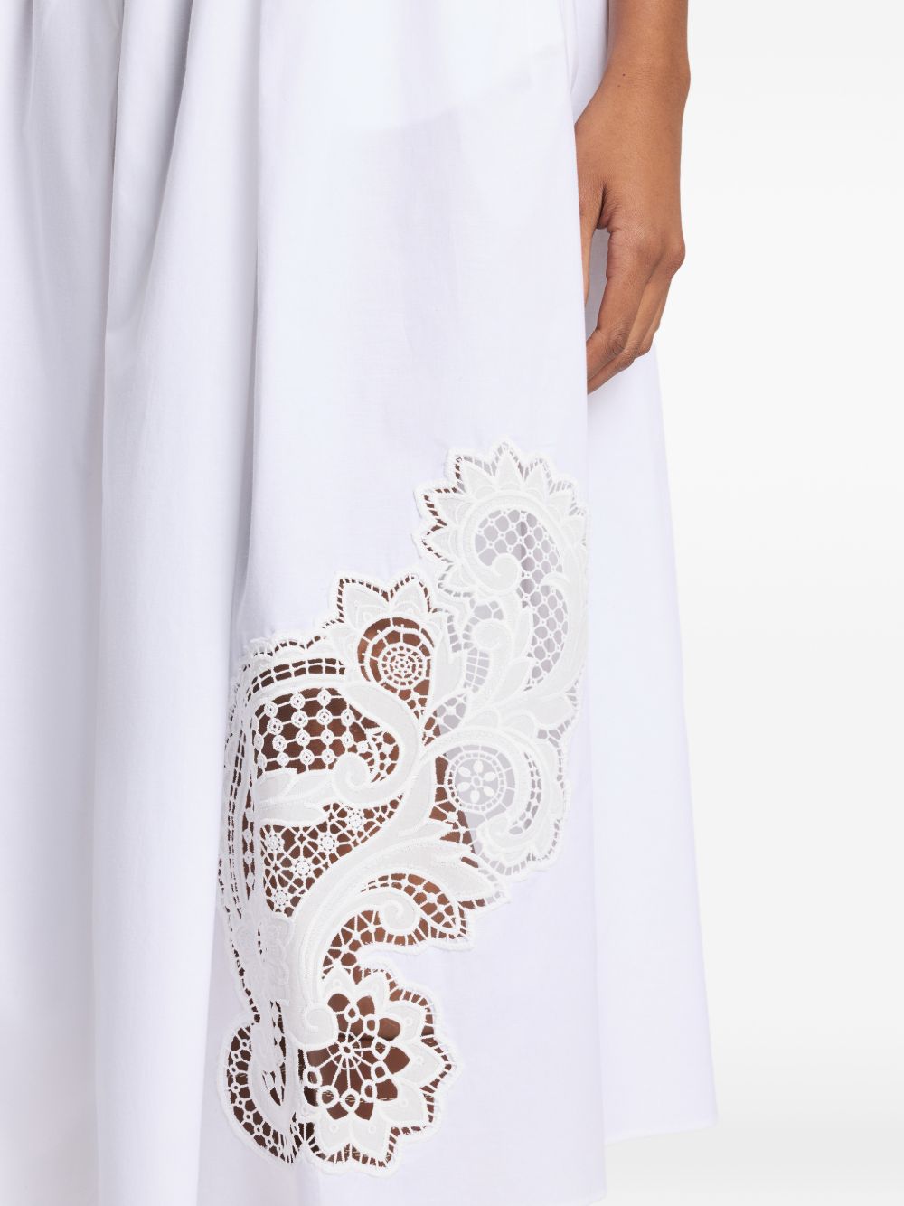 Fay A-line Cotton long skirt