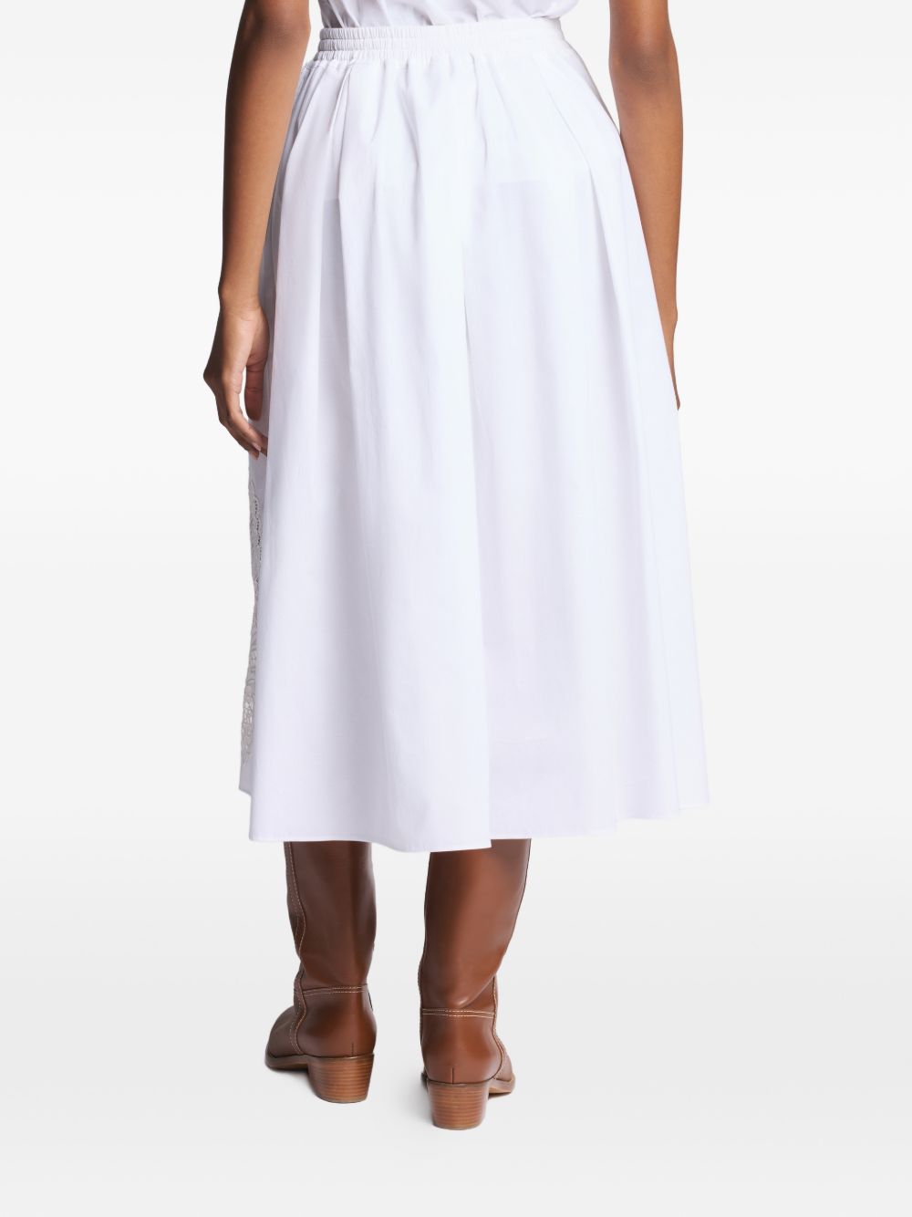 Fay A-line Cotton long skirt