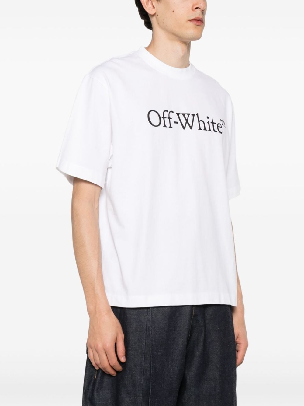 Off White Big Bookish cotton t-shirt