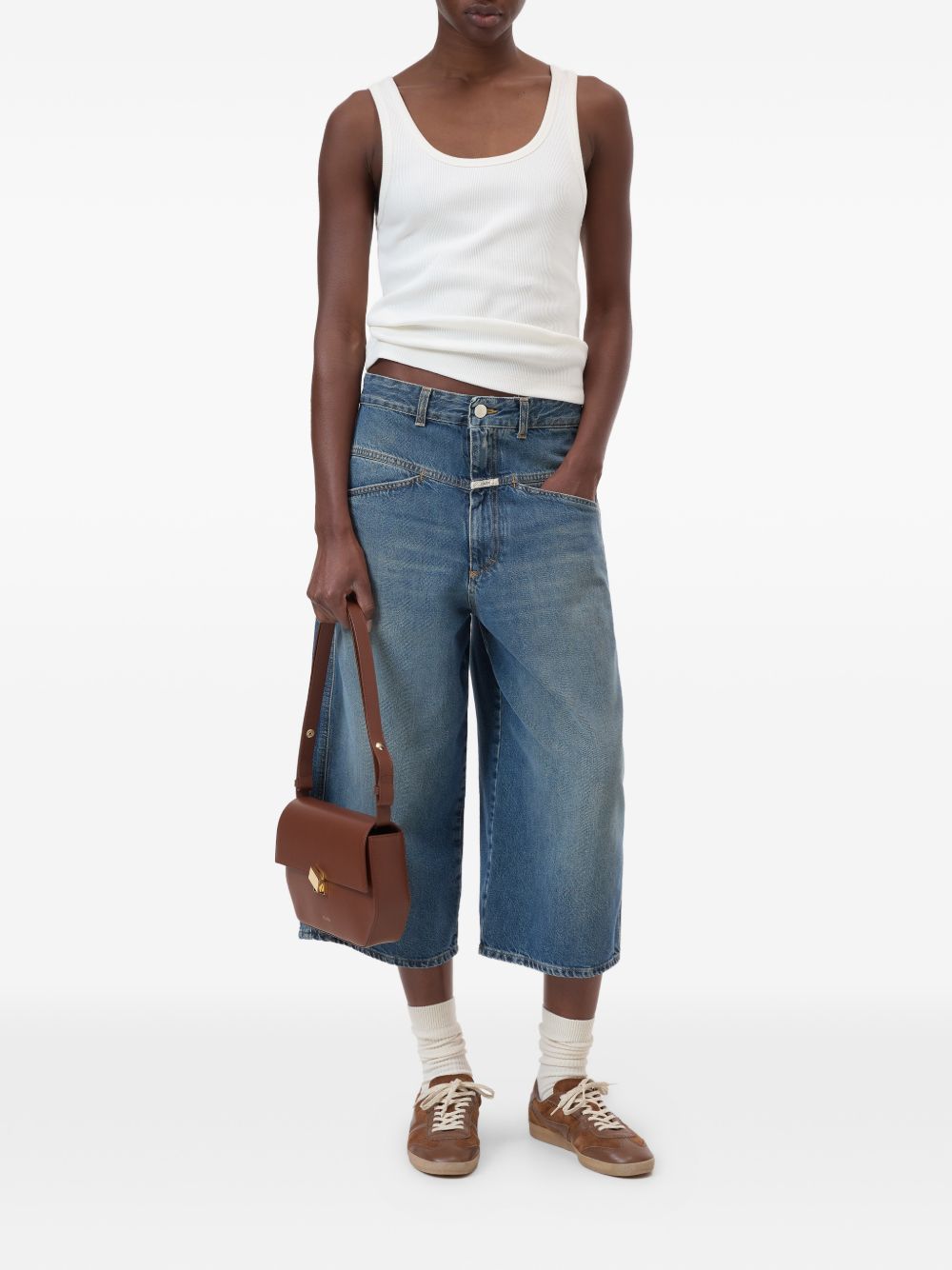 Closed Cotton tank top