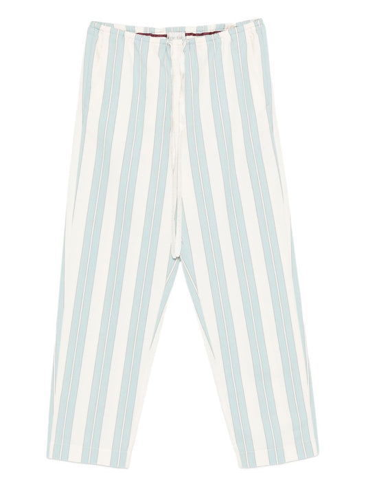 Forte Forte Striped drawstring trousers