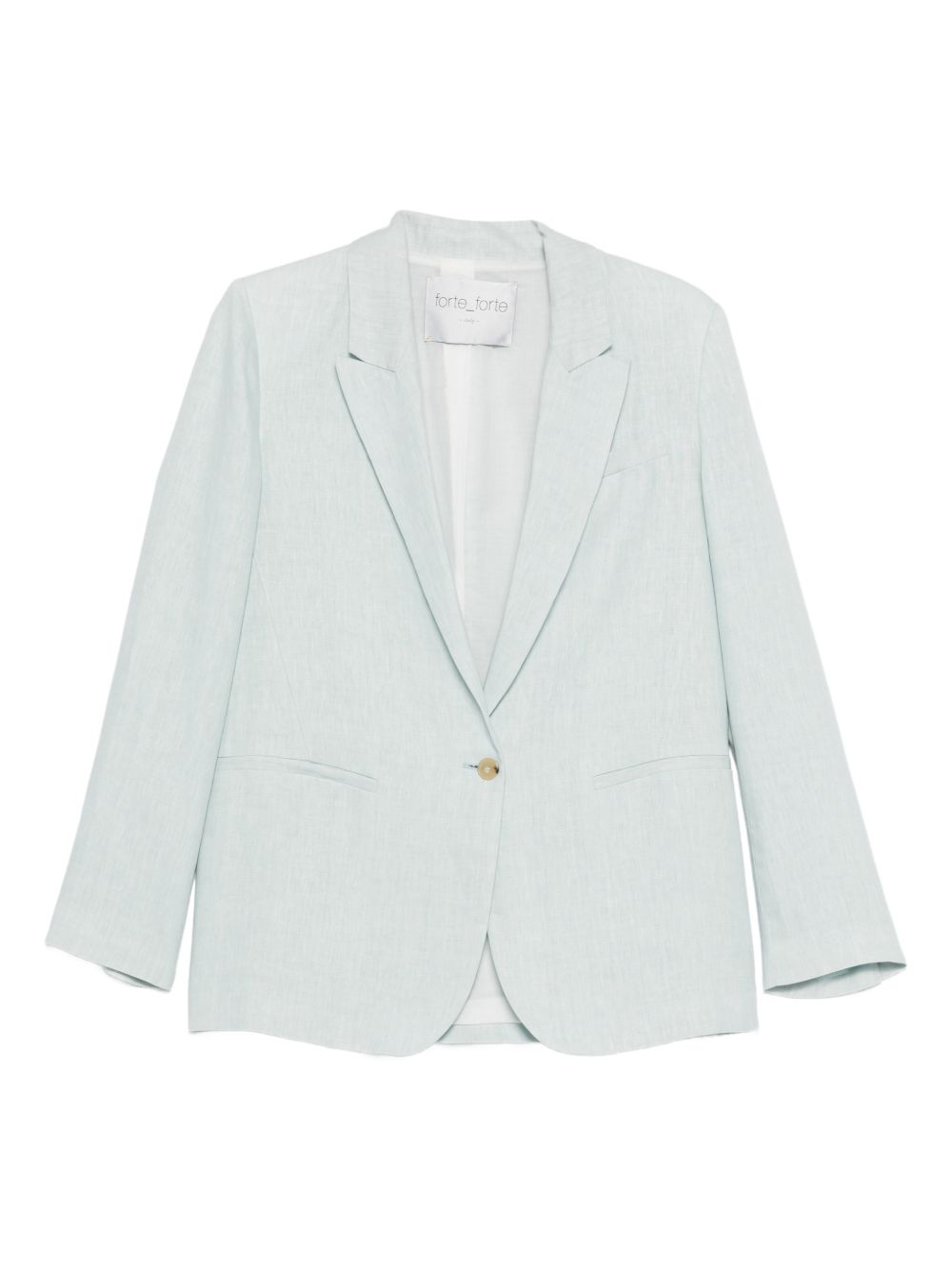 Forte Forte Linen single-breasted jacket