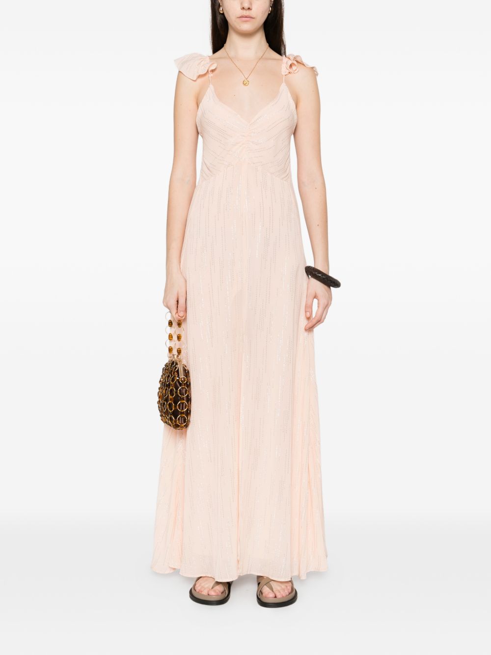 Forte Forte V-necked long dress