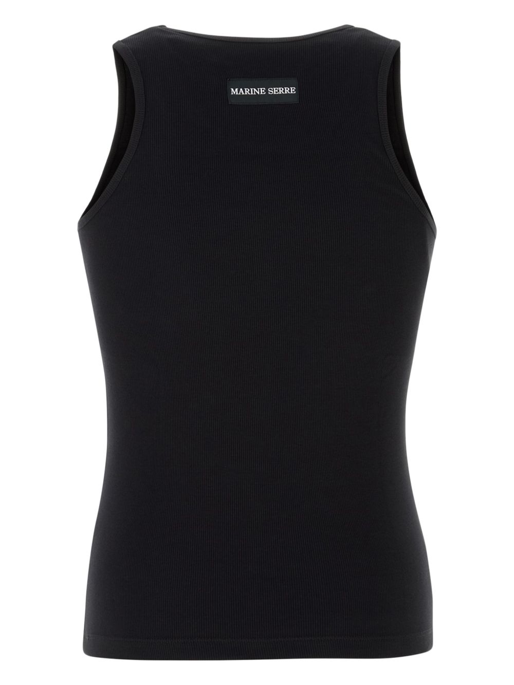 Marine Serre Moon cotton tank top
