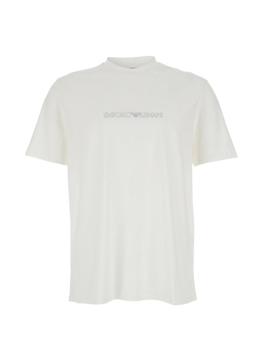 Emporio Armani Logo cotton t-shirt