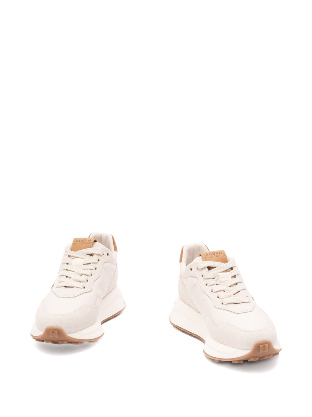 Hogan H641 Leather Sneakers.