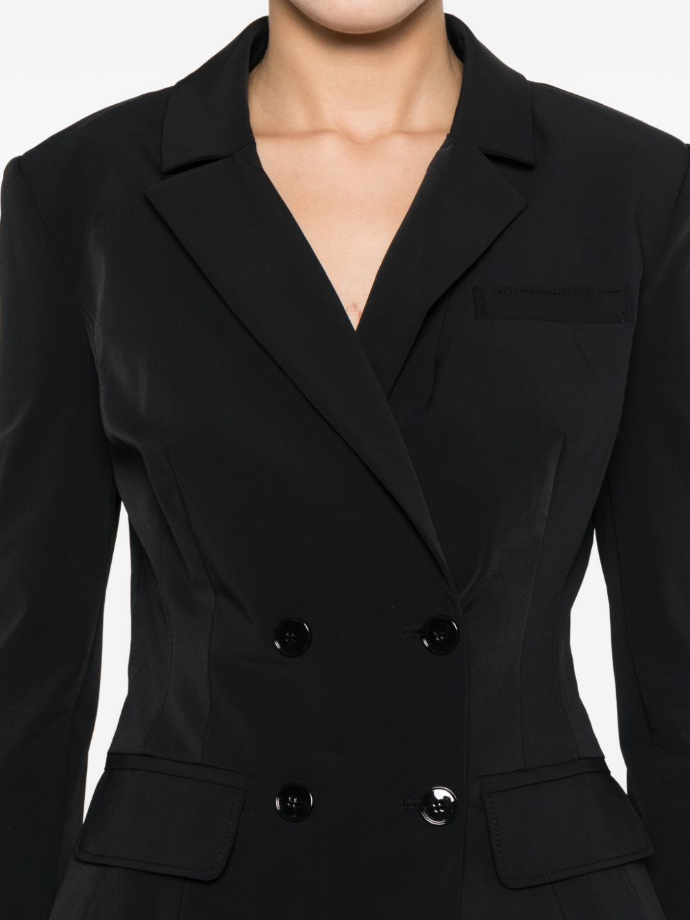 Elisabetta Franchi Belted double-breasted jacket