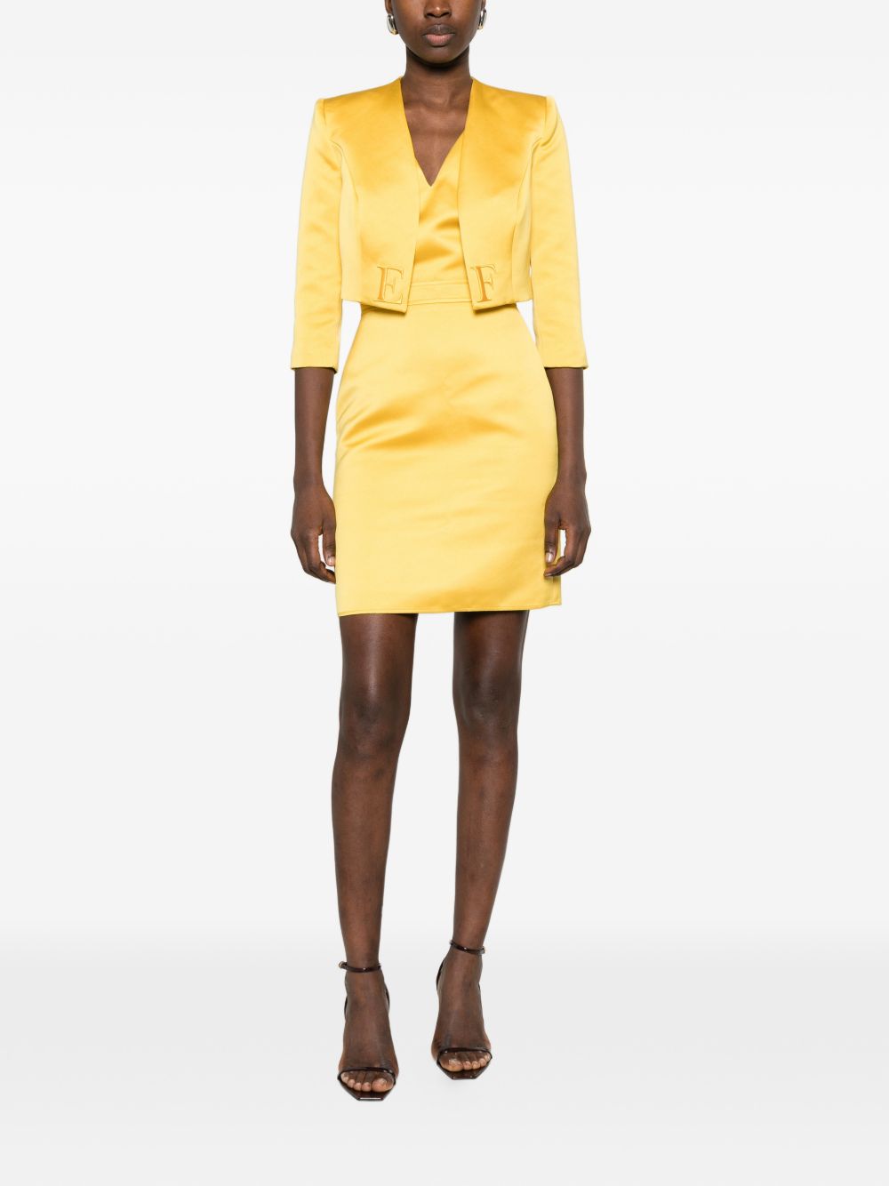 Elisabetta Franchi V-neck Midi dress