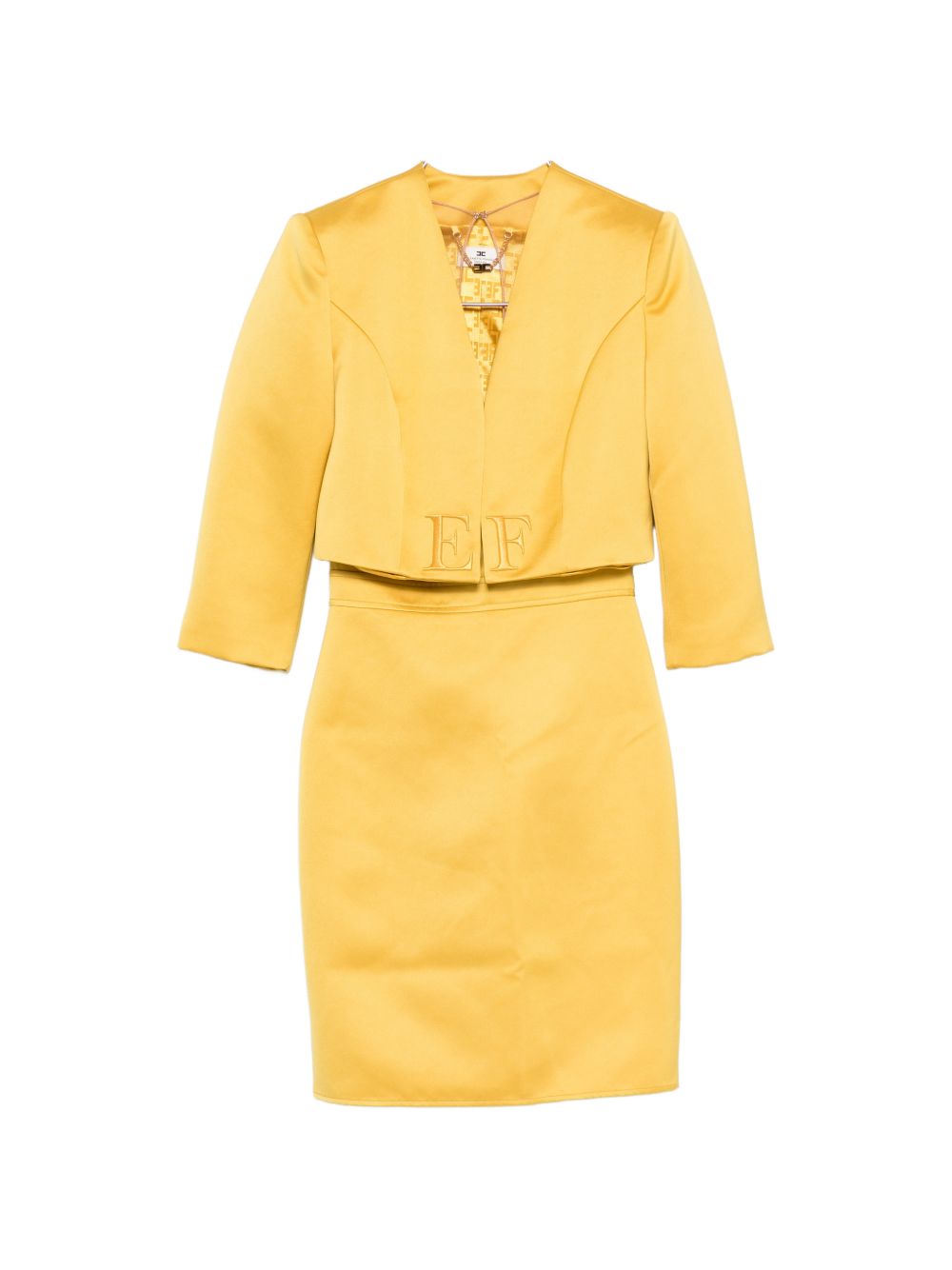 Elisabetta Franchi V-neck Midi dress