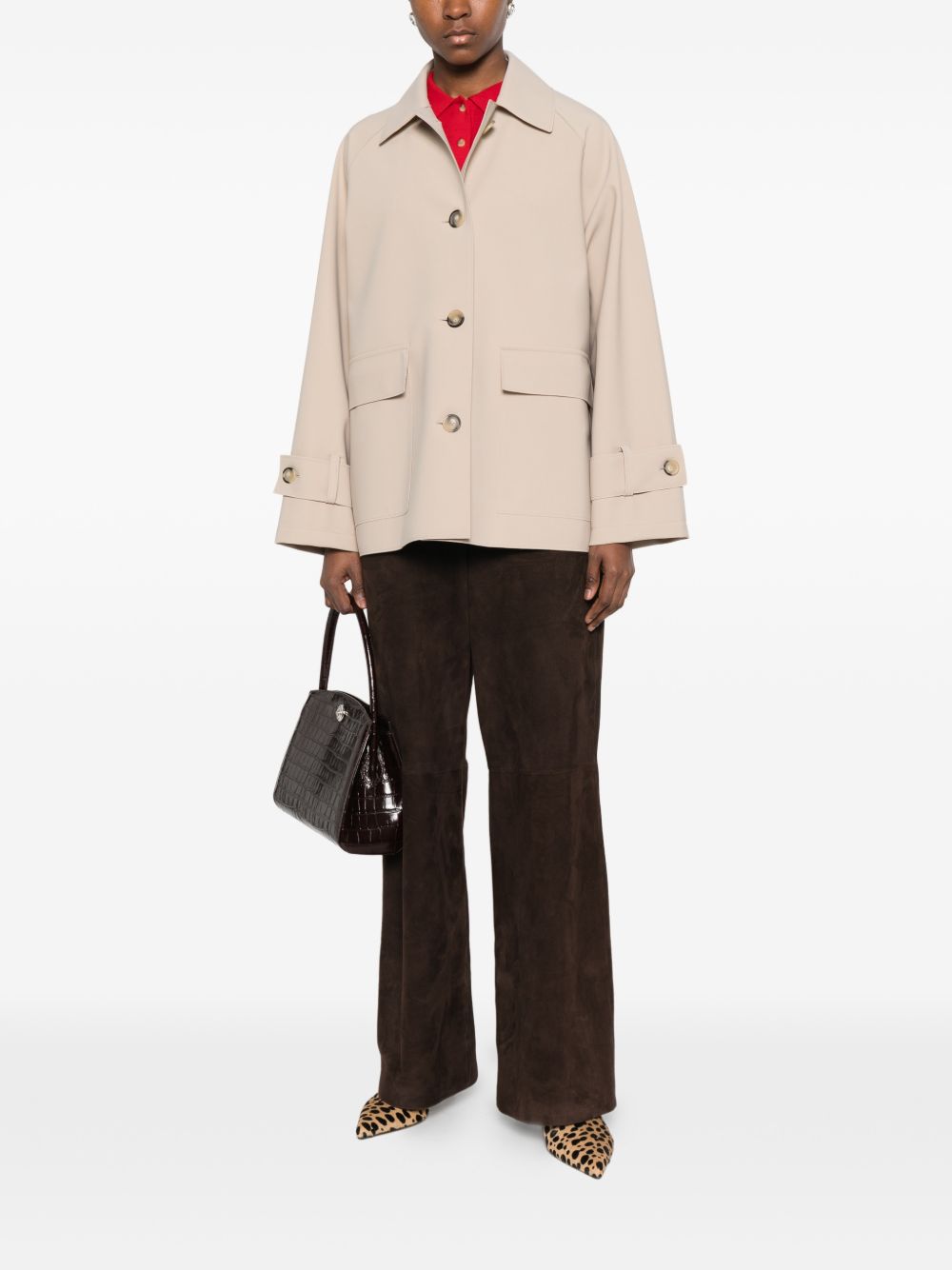 Harris Wharf London Nylon blouson jacket