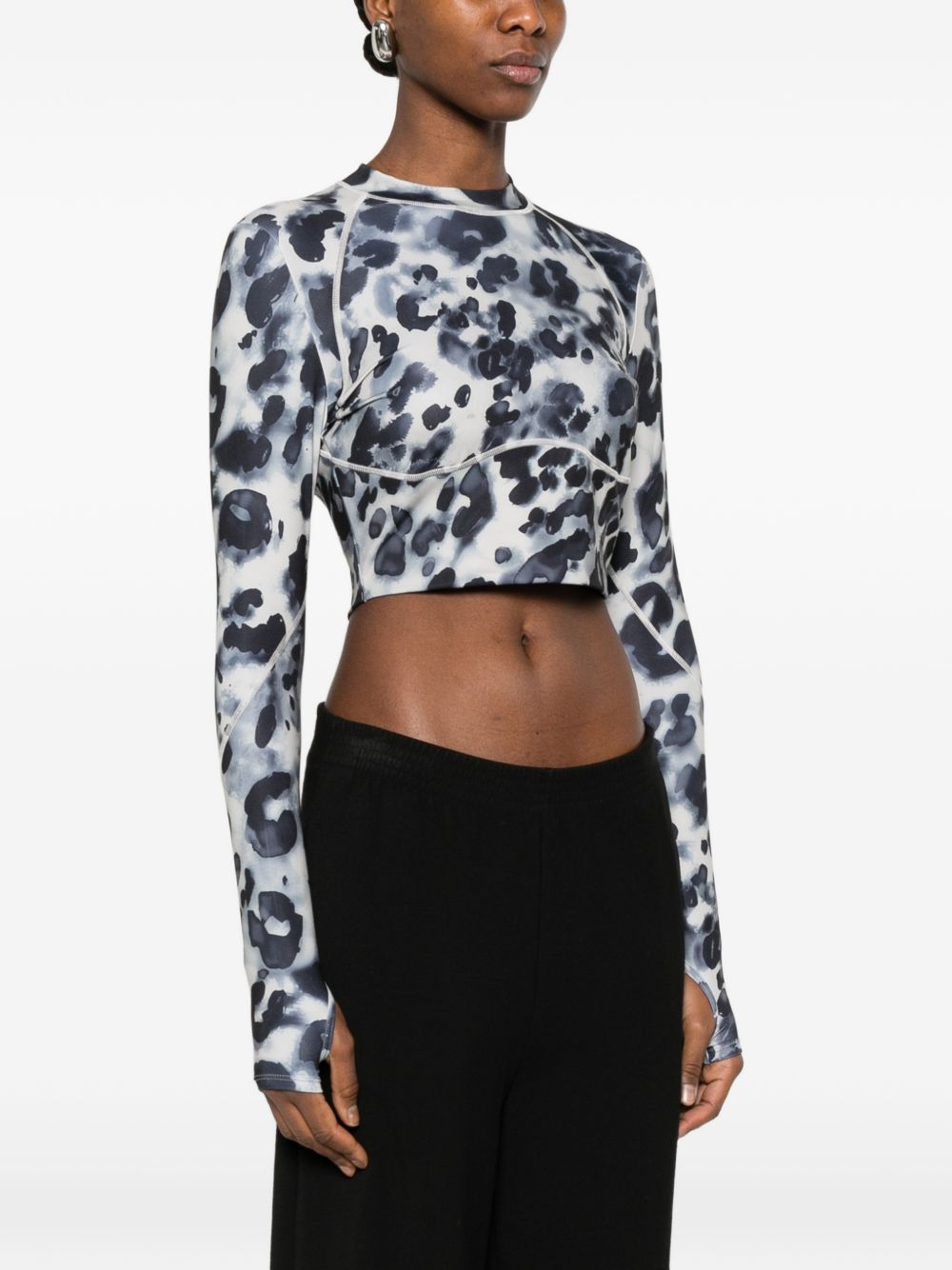 Adidas By Stella McCartney Open-back t-shirt