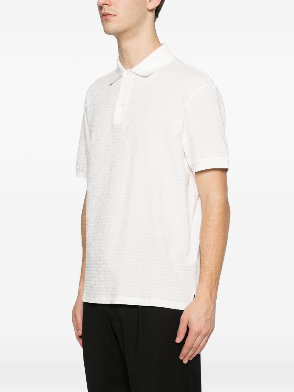 Emporio Armani Logo cotton polo shirt