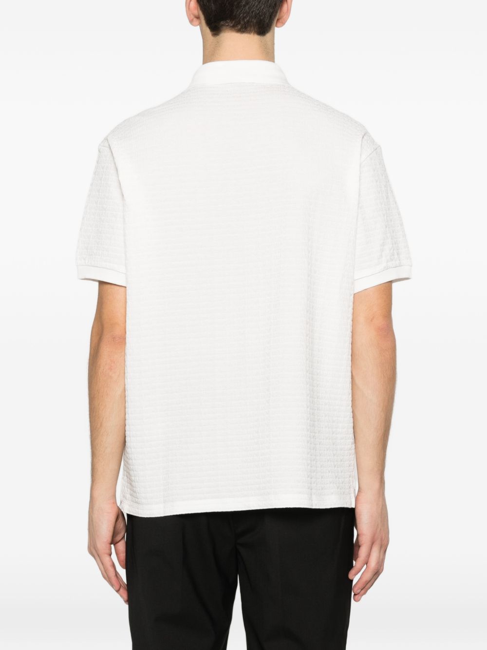 Emporio Armani Logo cotton polo shirt
