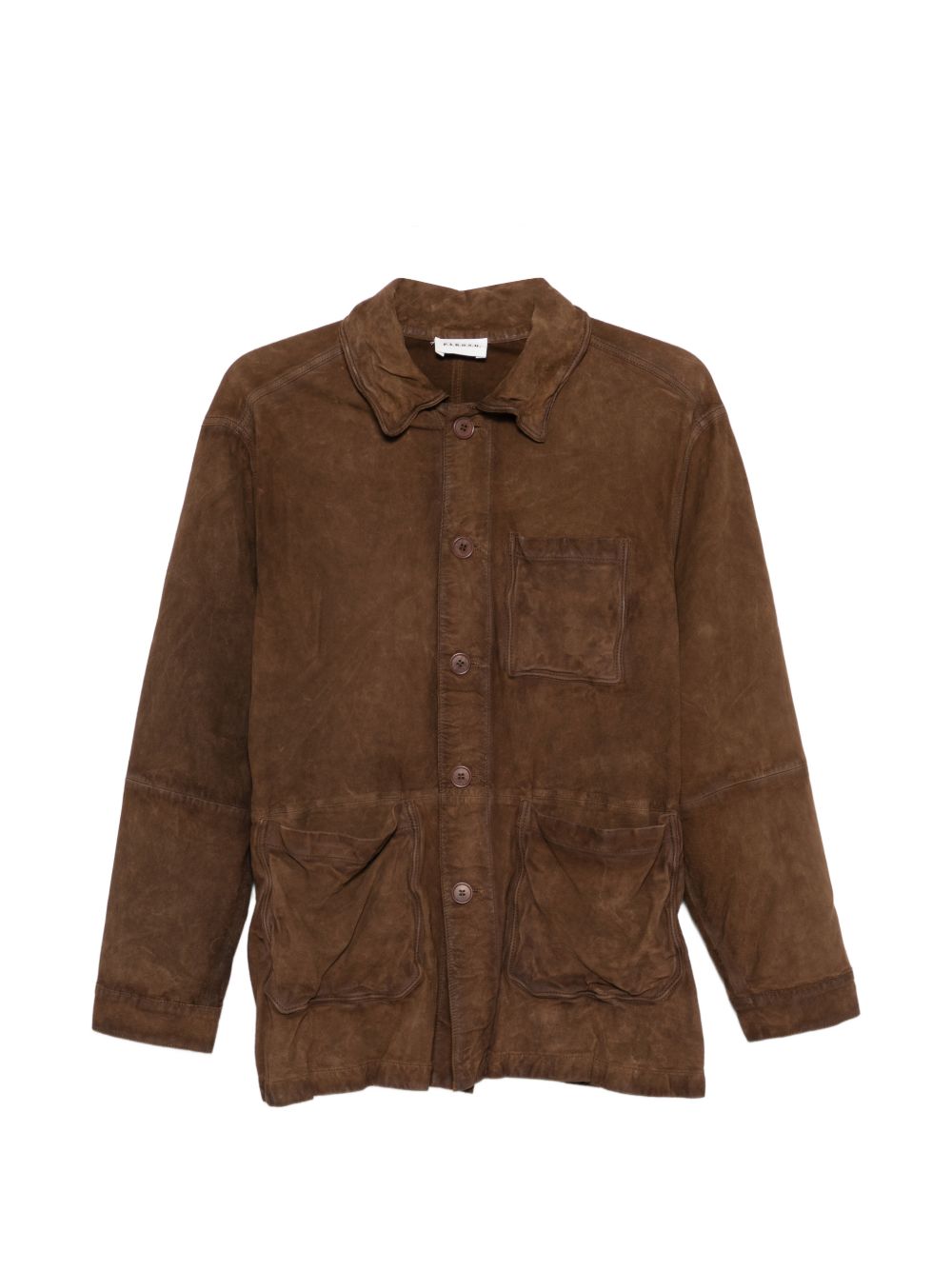 Parosh P.A.R.O.S.H. Suede leather jacket
