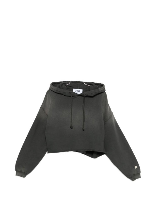Golden Goose Cotton cropped hoodie