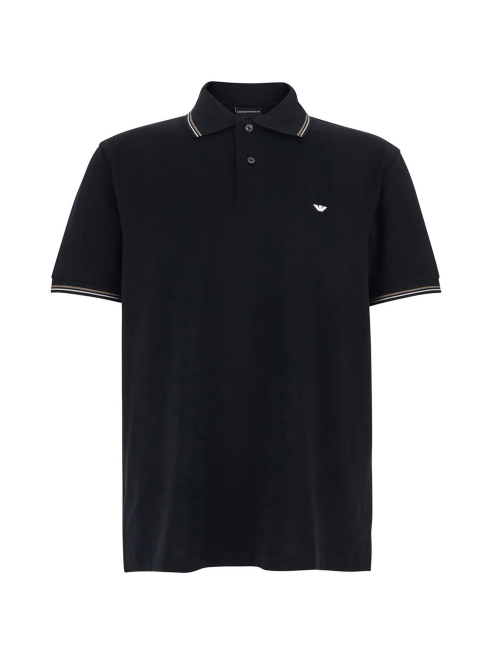 Emporio Armani Logo cotton polo shirt