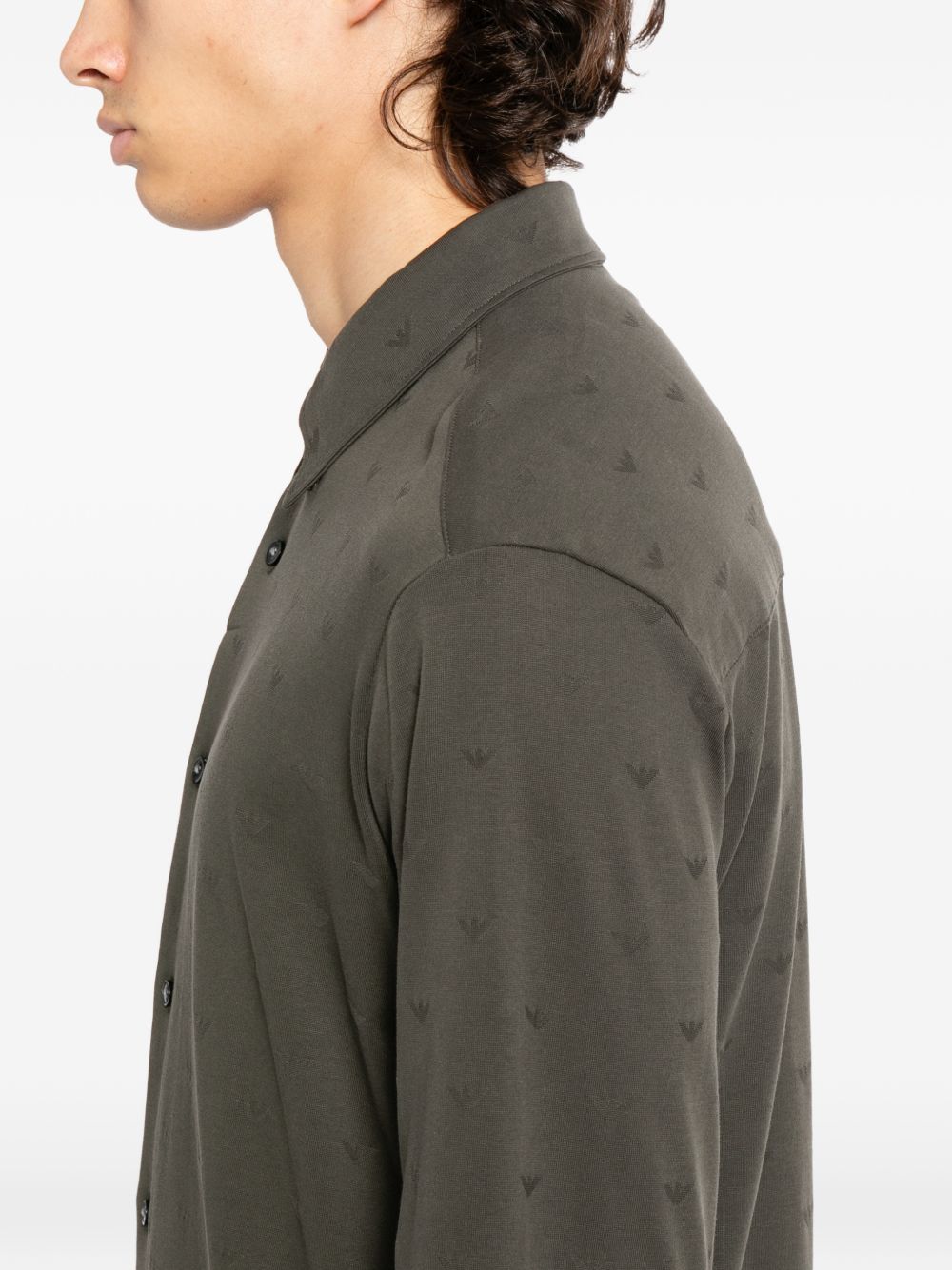 Emporio Armani Logo cotton shirt