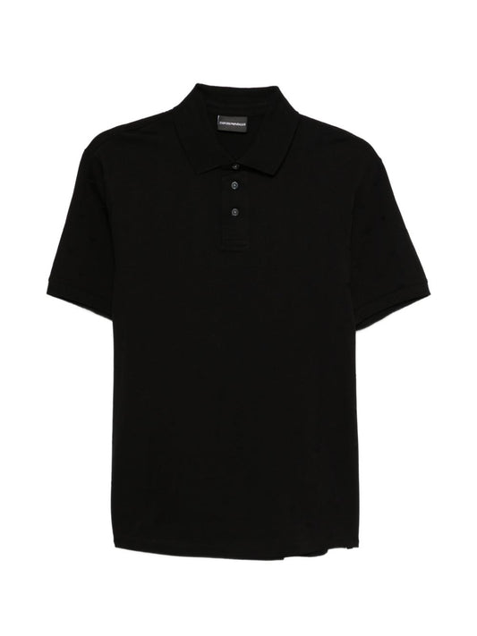 Emporio Armani Logo cotton polo shirt