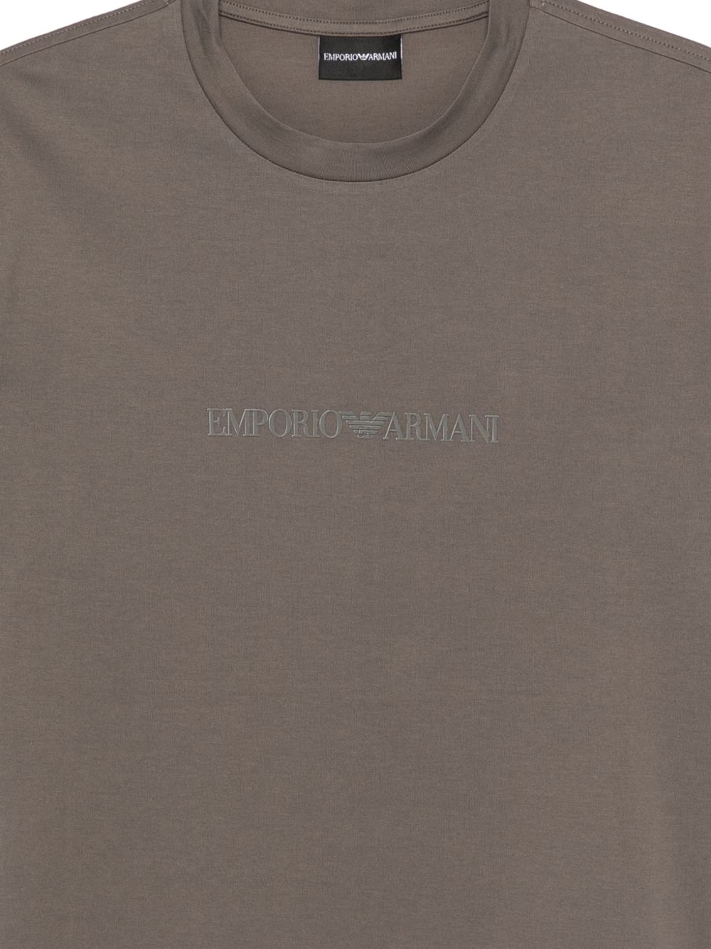 Emporio Armani Logo cotton t-shirt