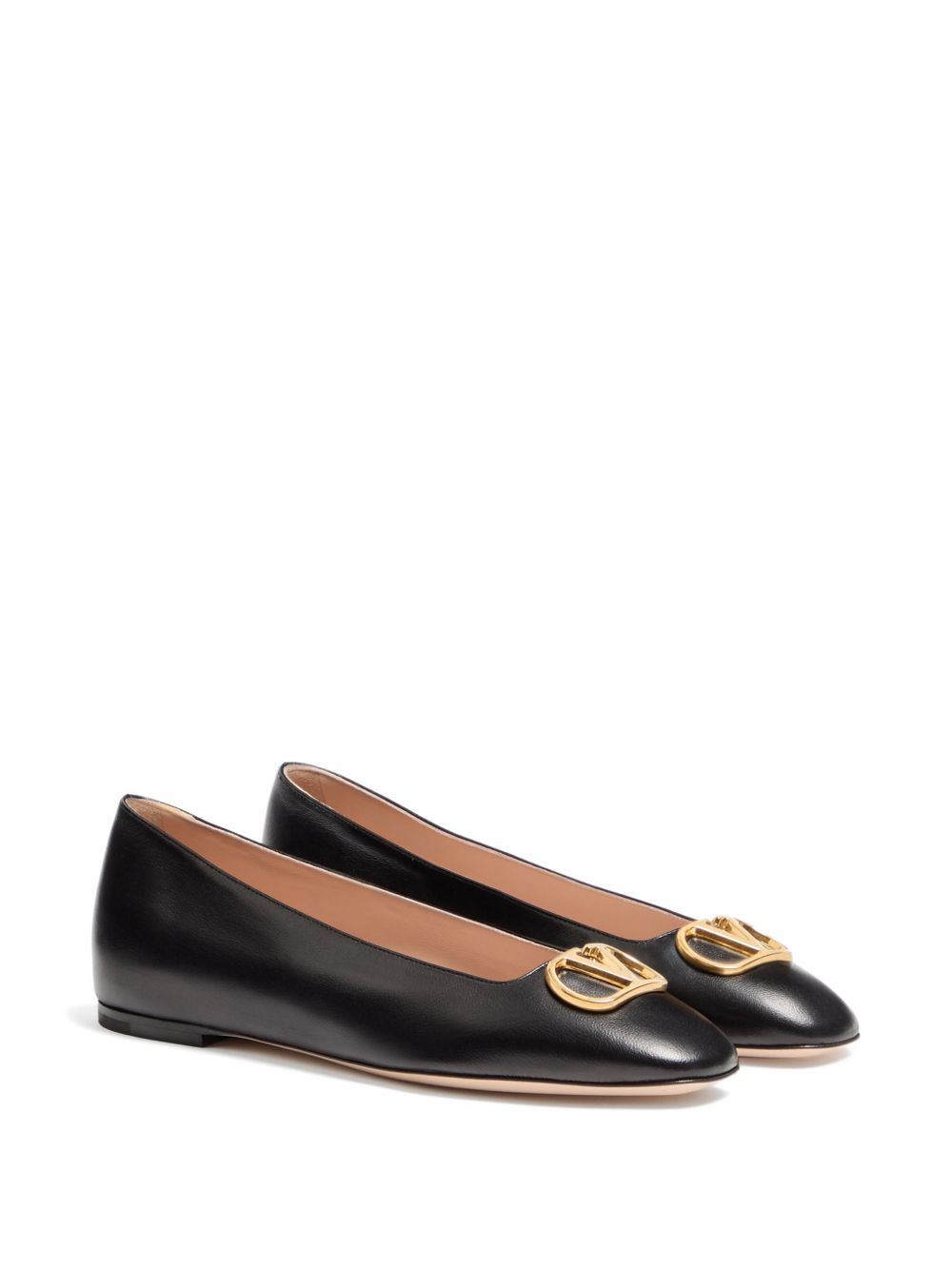 Valentino Garavani VLogo Signature leather ballets