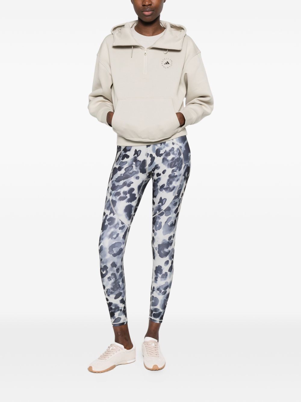 Adidas By Stella McCartney Animal Print 7/8 Leggings