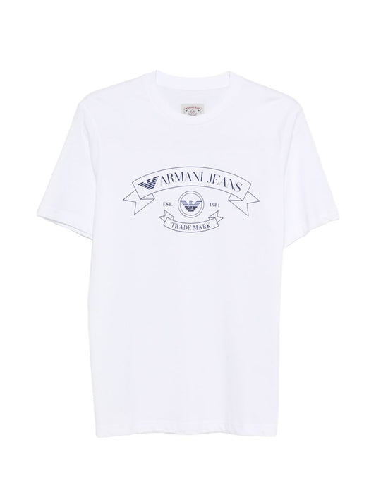 Emporio Armani Logo cotton t-shirt