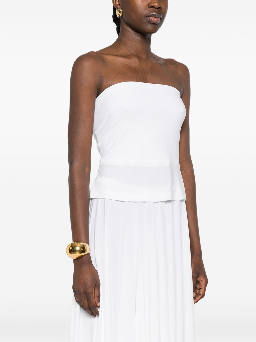 Norma Kamali Strapless top