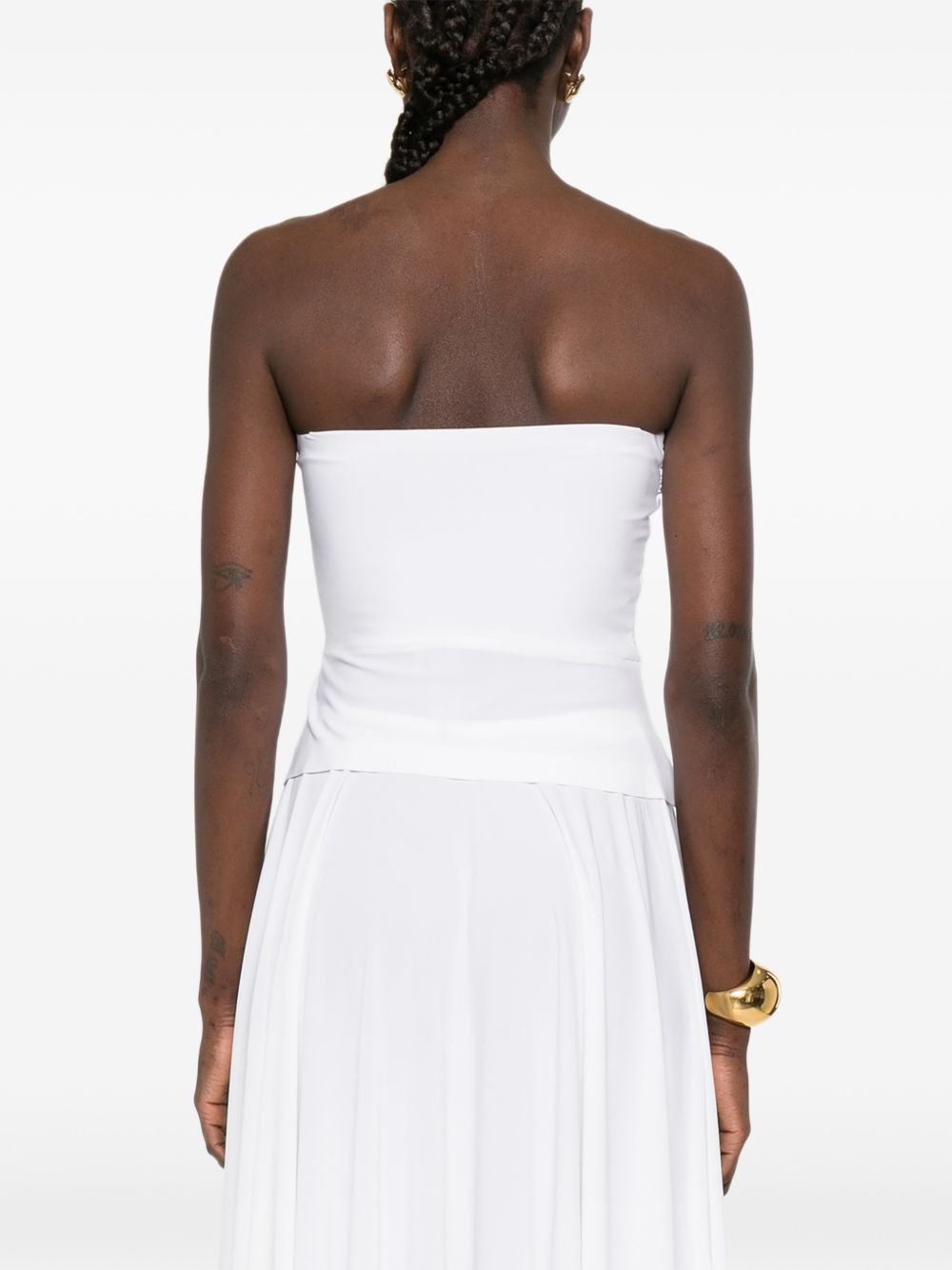 Norma Kamali Strapless top