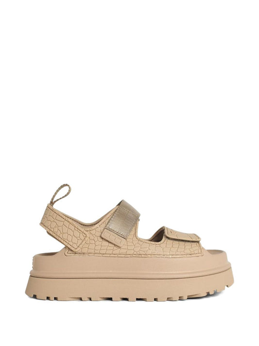 UGG Woman GoldenGlow Embossed Sandals