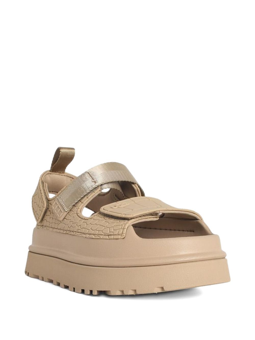 UGG Woman GoldenGlow Embossed Sandals