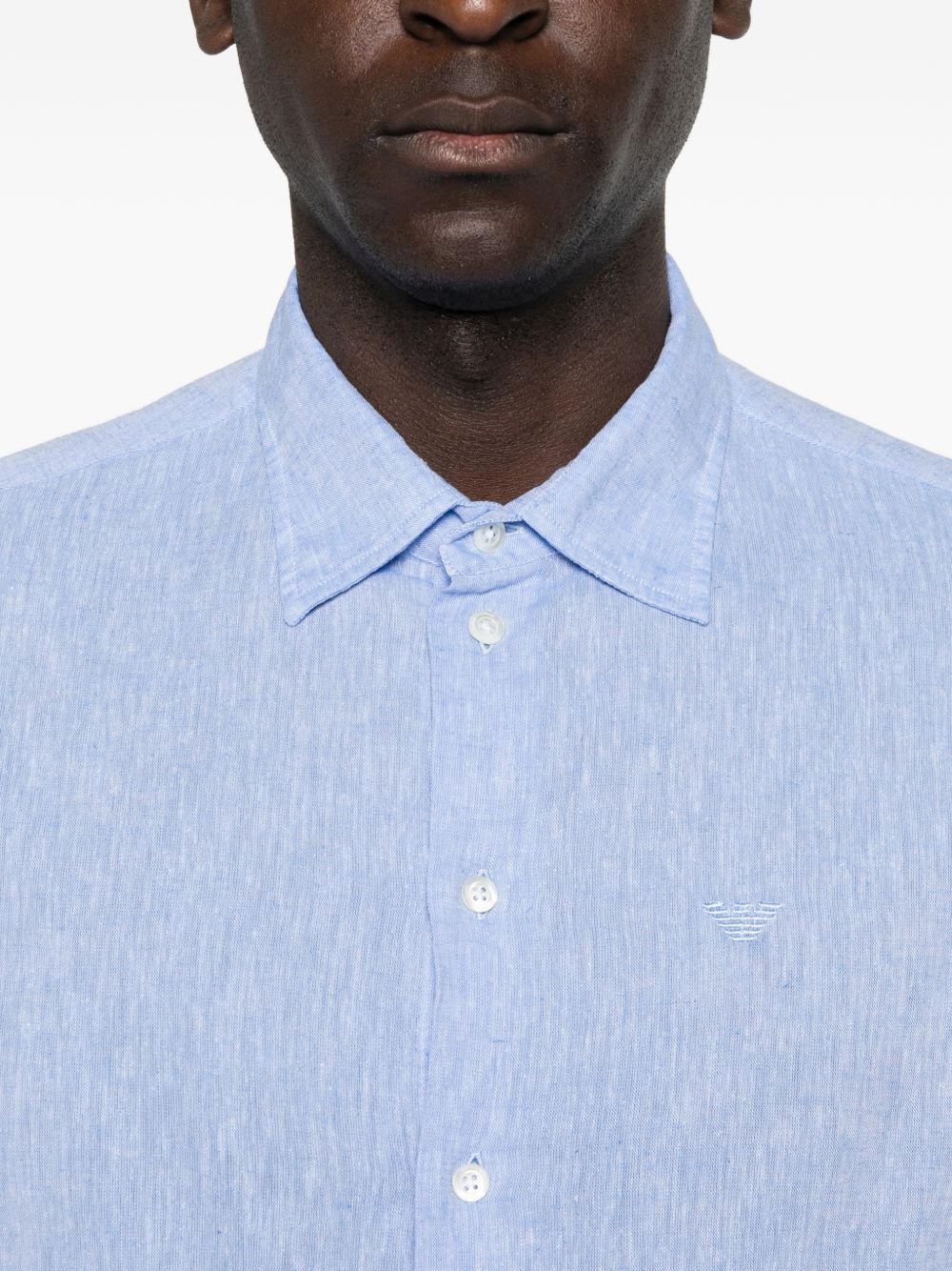 Emporio Armani Linen blend shirt