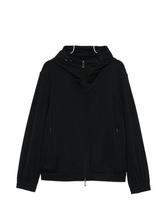 Emporio Armani Nylon hooded jacket