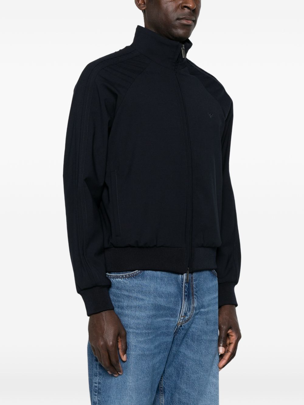 Emporio Armani Wool blend bomber jacket