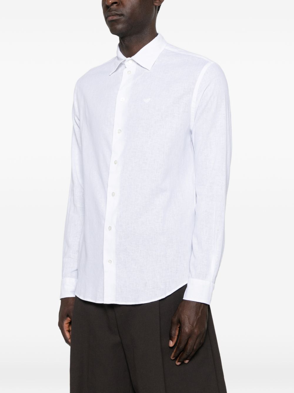 Emporio Armani Linen blend shirt