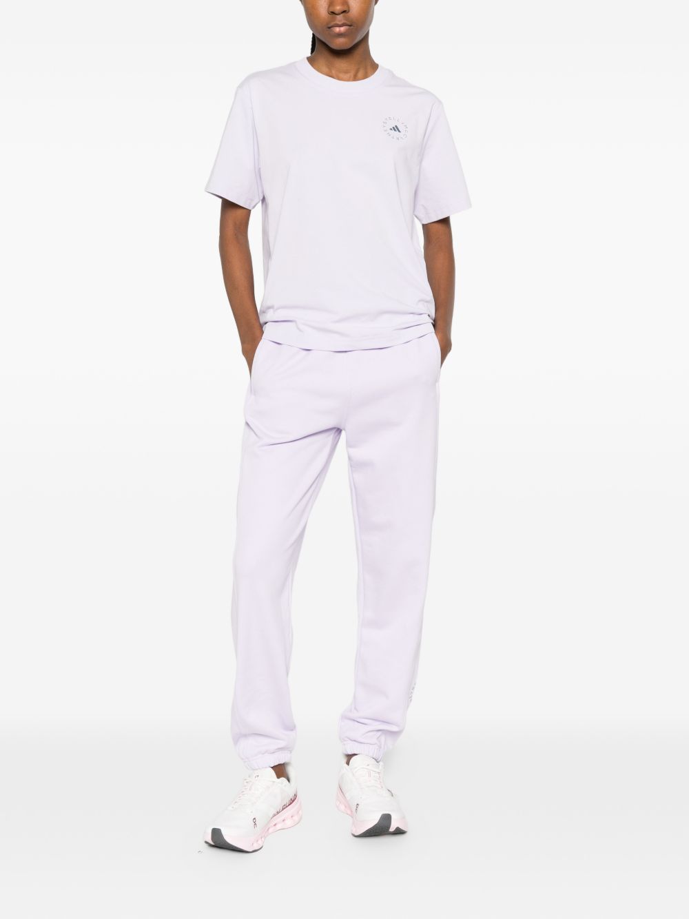 Adidas By Stella McCartney Cotton crewneck sweatshirt