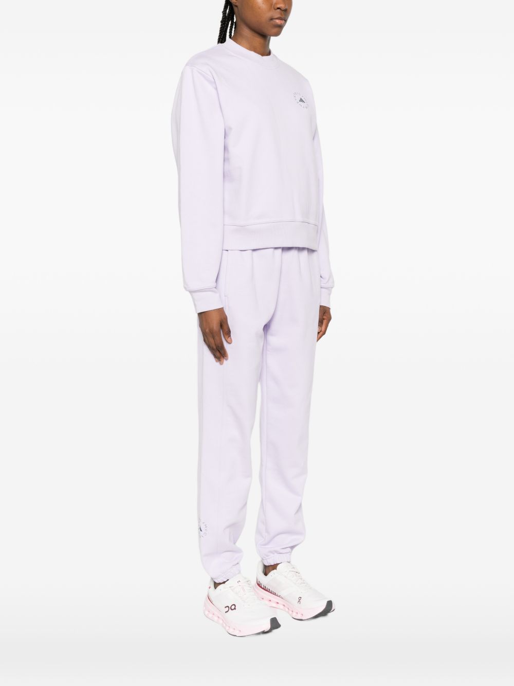 Adidas By Stella McCartney Cotton crewneck sweatshirt