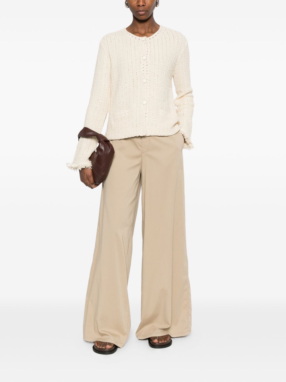 Emporio Armani Cotton blend blazer jacket