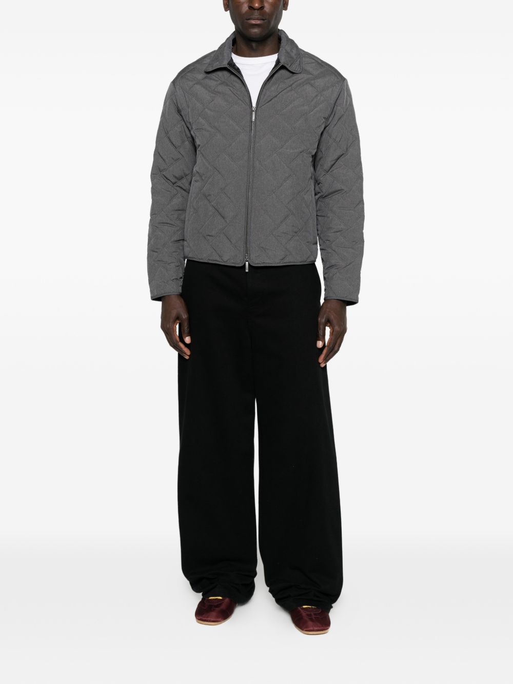 Emporio Armani Quilted blouson jacket