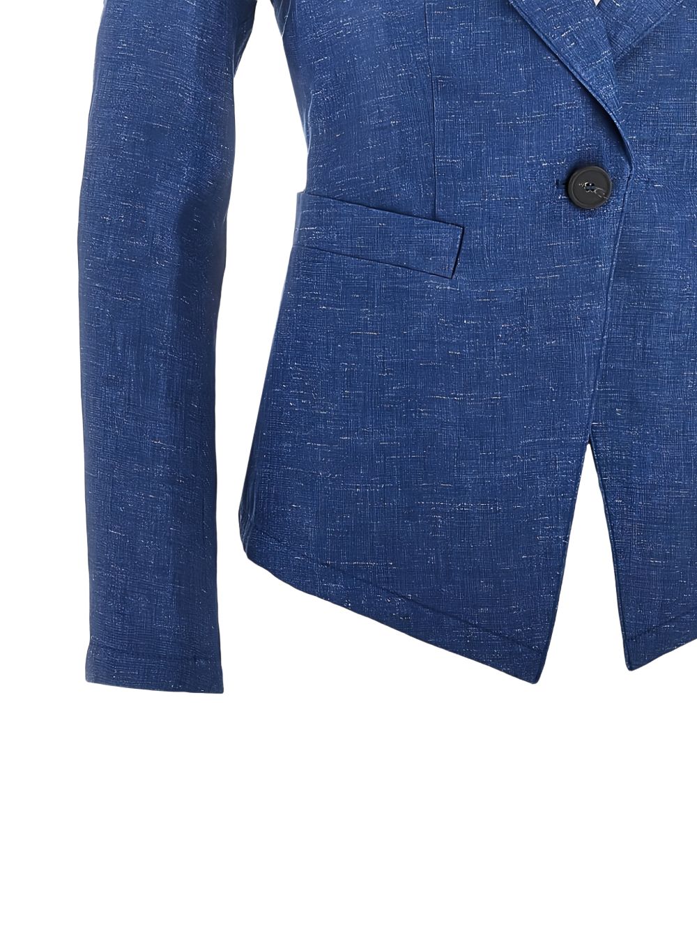 Emporio Armani Linen single-breasted jacket