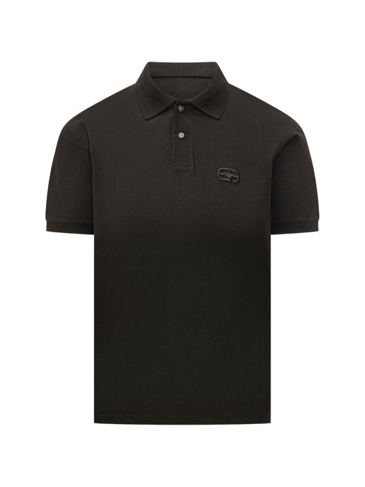 Emporio Armani Logo cotton polo shirt